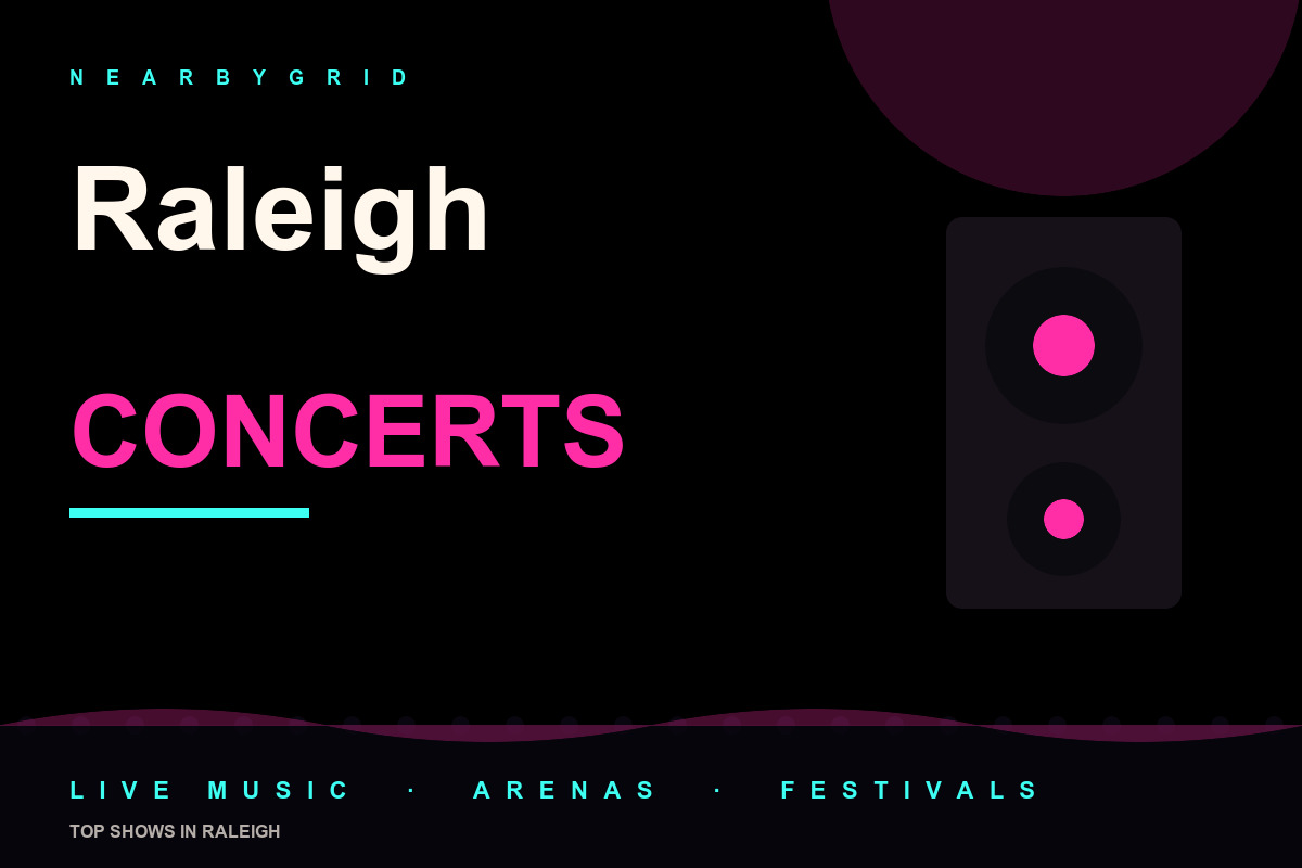 Top Raleigh Concerts
