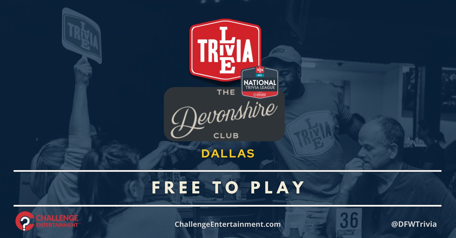 Weekly Live Trivia Nights at The Devonshire Club