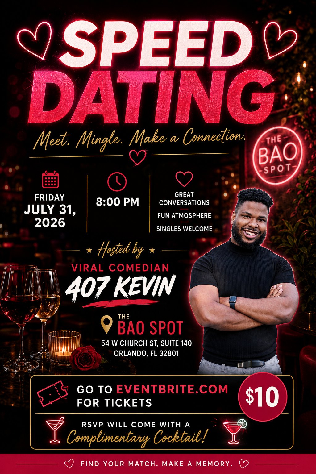 Speed Dating at The Bao Spot