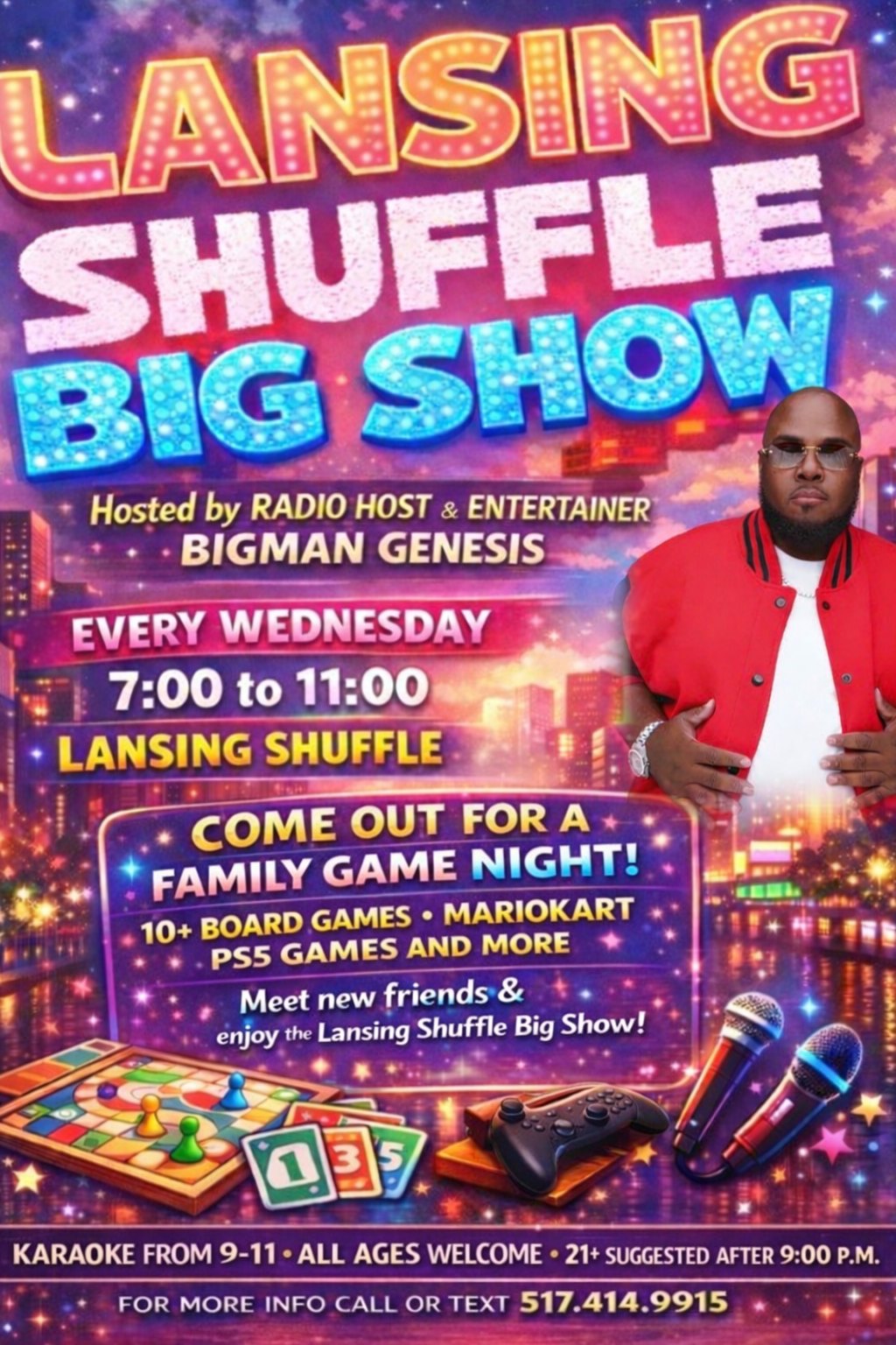 The Lansing Shuffle Big Show: July 22