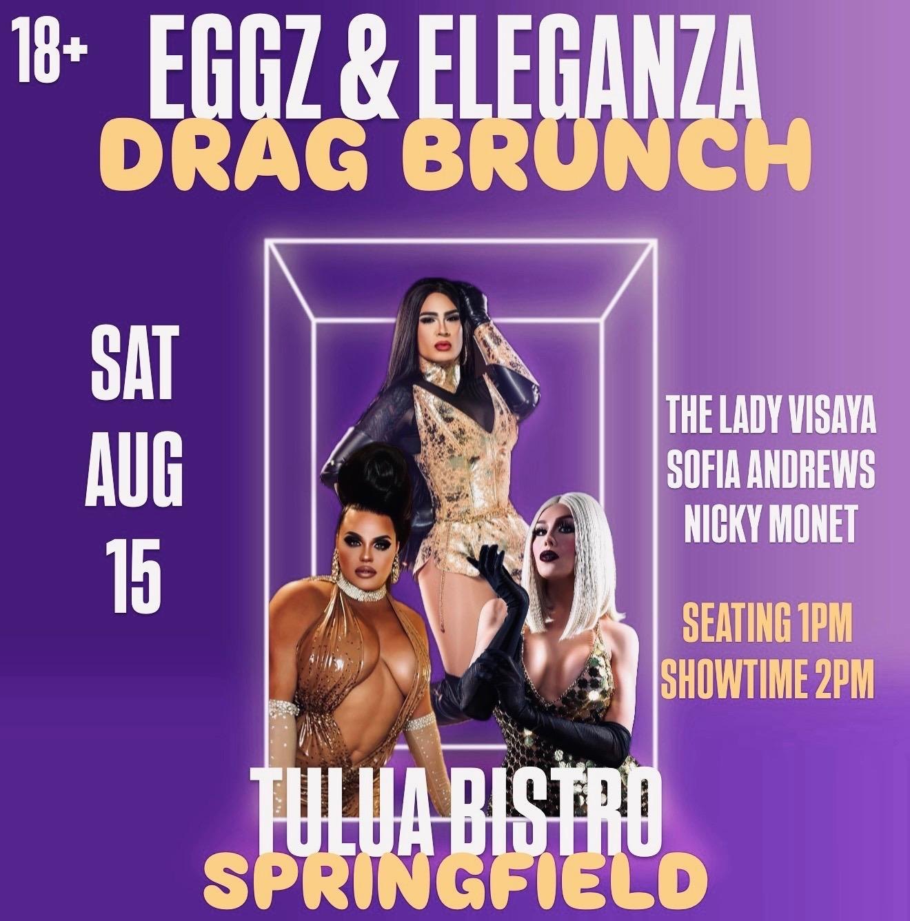 Eggz and Eleganza Drag Brunch