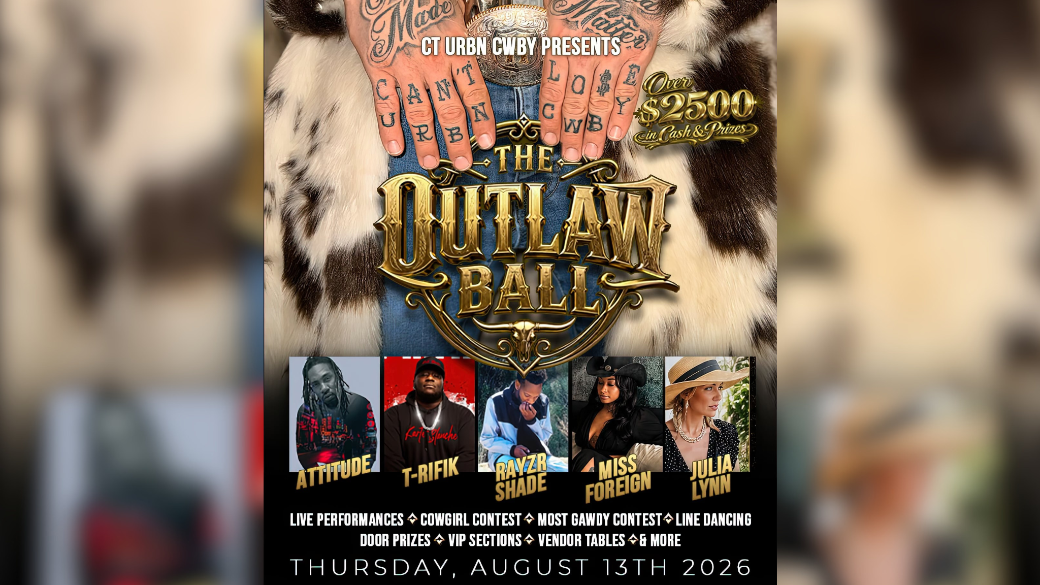 CT URBN CWBY Presents The Outlaw Ball