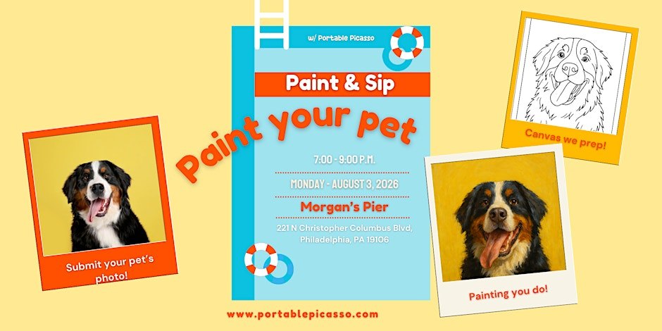 Paint and Sip - Paint Your Pet