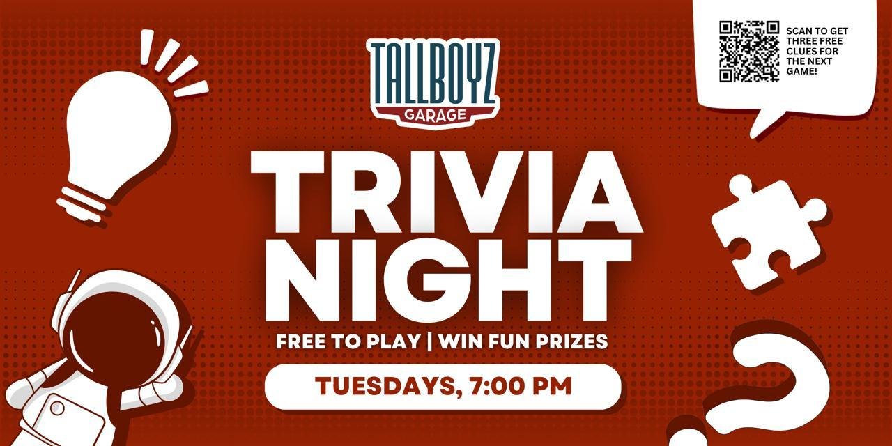 Overland Park Trivia Night at Tallboyz Garage