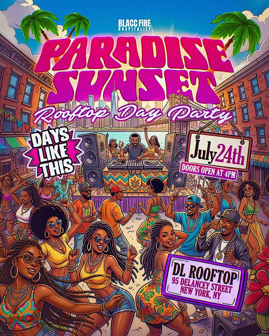 Paradise Sunset Rooftop Day Party - National Tequila Day Party