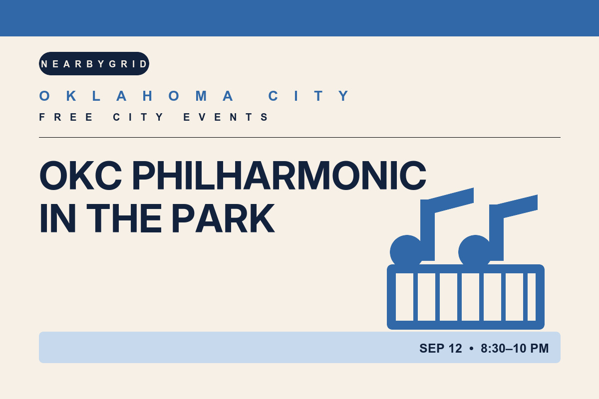 FREE Oklahoma City: OKC Philharmonic in the Park