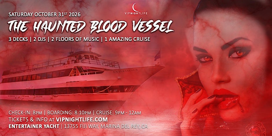 Haunted Blood Vessel Halloween Party Cruise