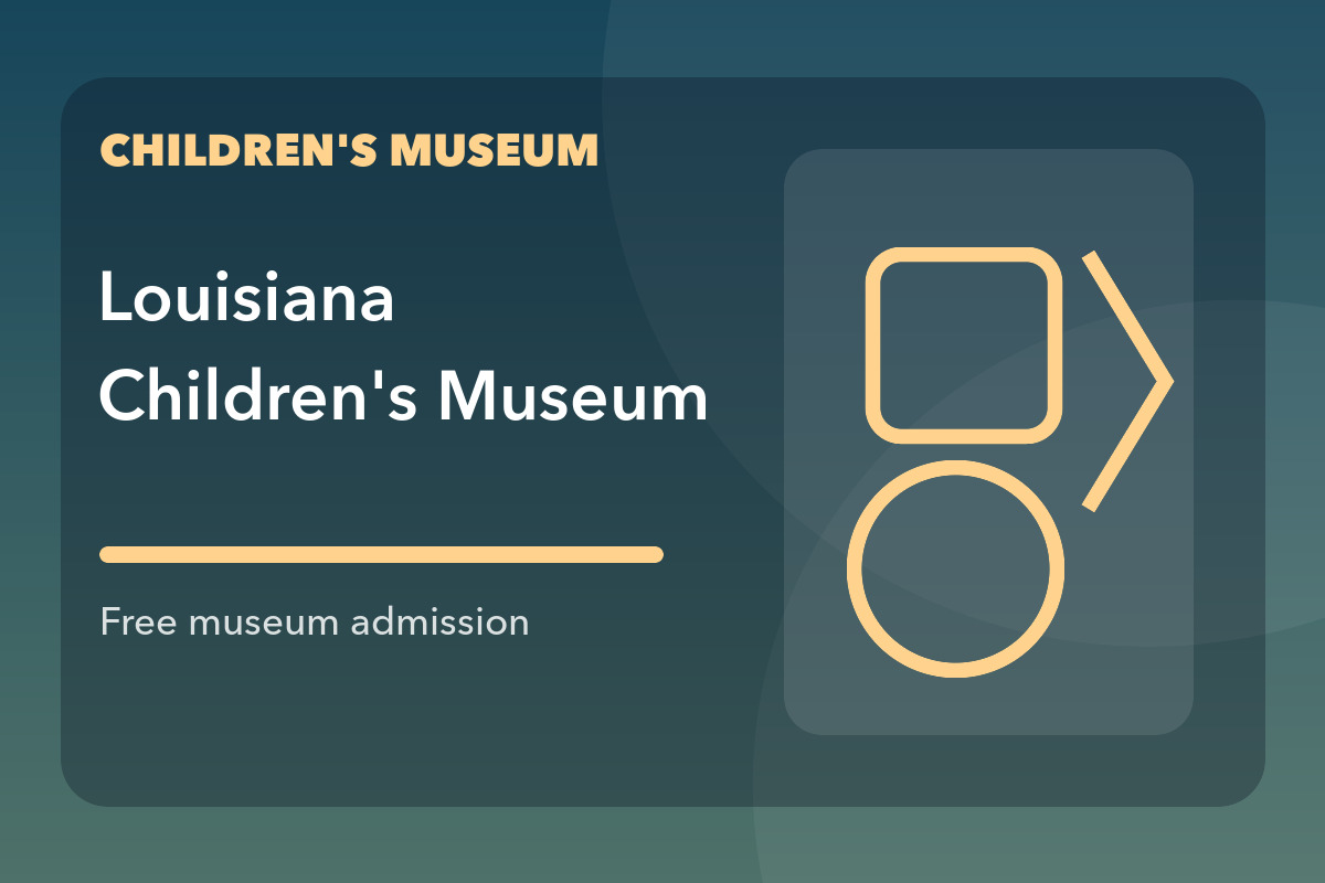 Louisiana Children's Museum Art for All Day