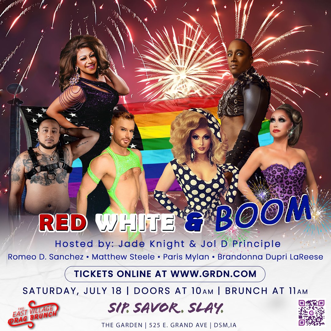 Red, White, and Boom Drag Brunch