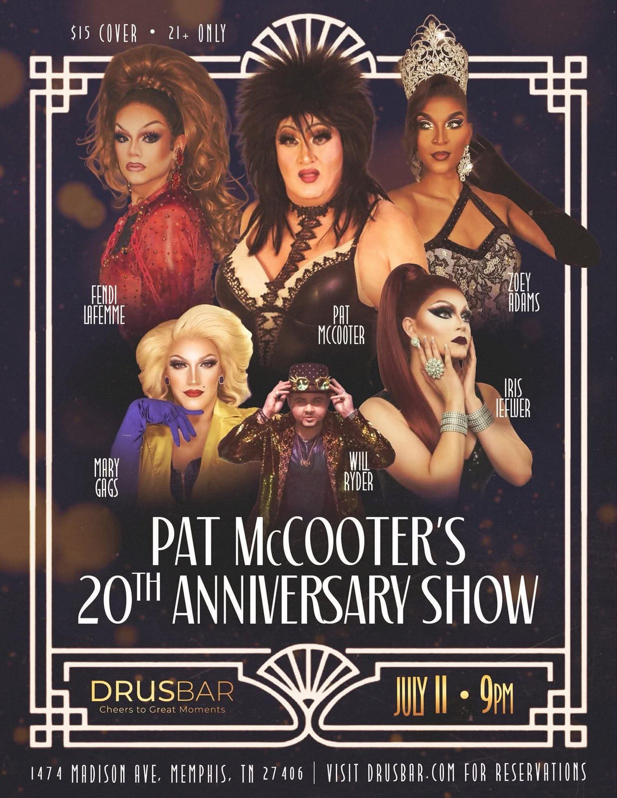 Pat McCooter's 20th Drag Anniversary Show