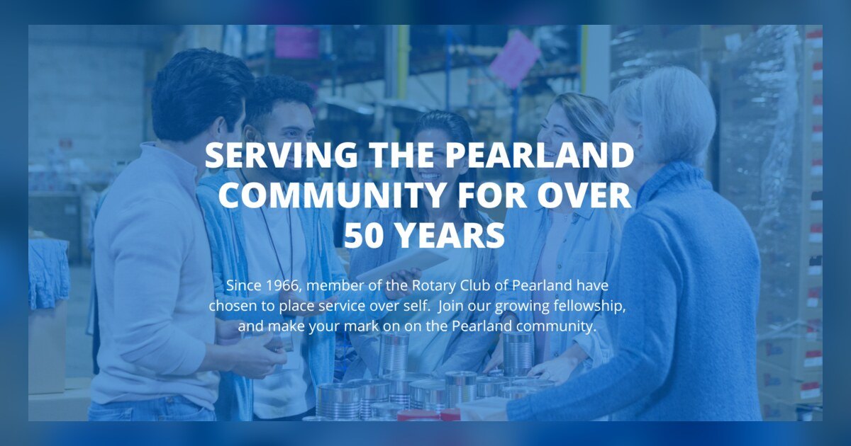 Rotary Club of Pearland Weekly Meeting