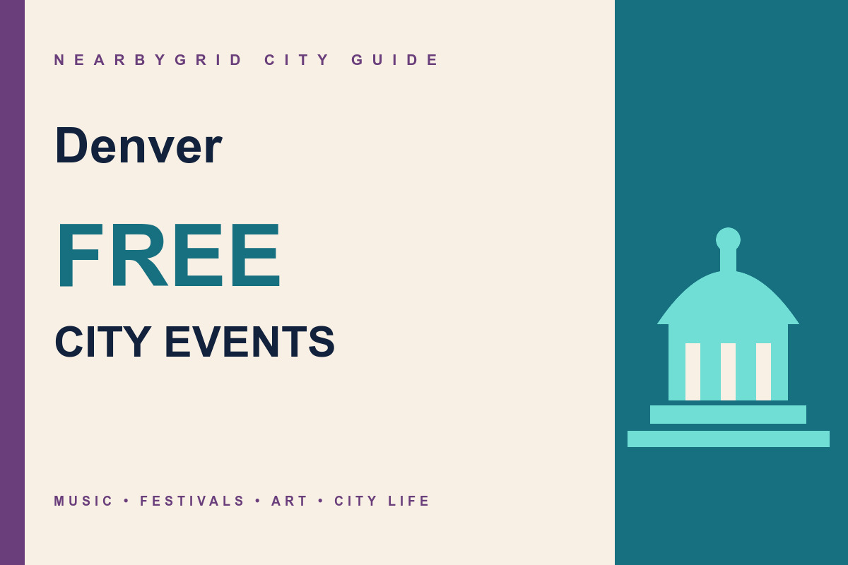 Denver FREE City Events