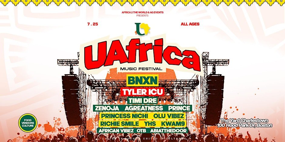 UAFRICA Music Festival featuring BNXN, Tyler ICU and more