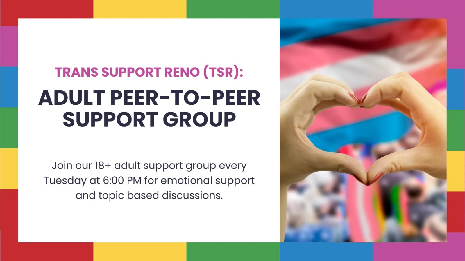 Trans Support Reno Adult Peer Support Group