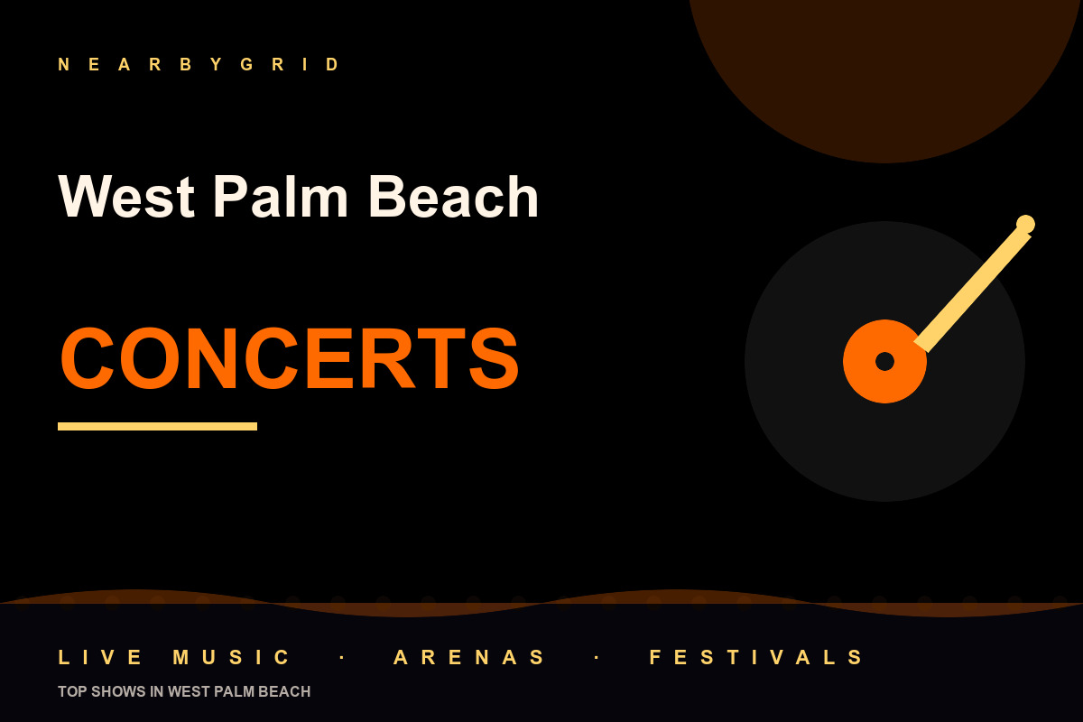 Top West Palm Beach Concerts