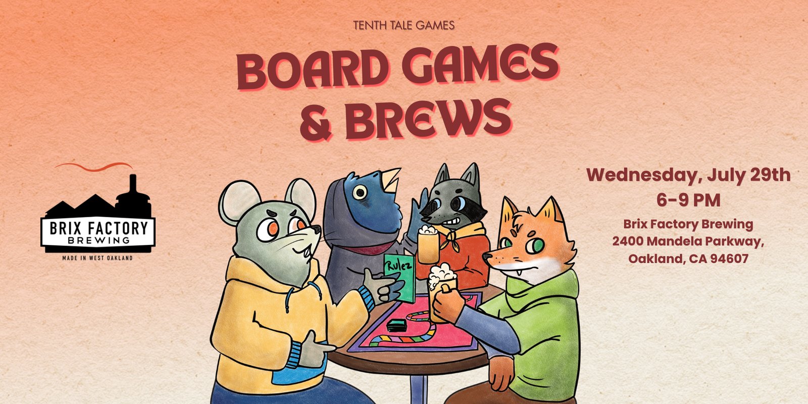 Board Games & Brews