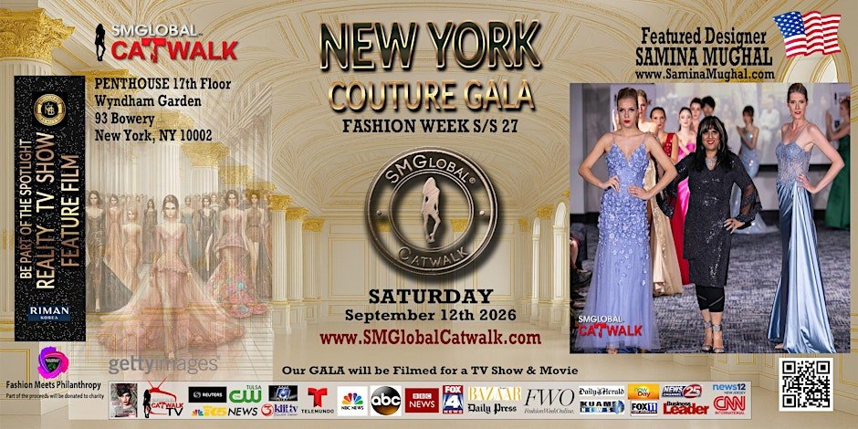 New York Fashion Runway Show NYC Luxury Gala