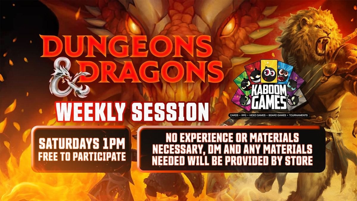 D&D Weekly Session