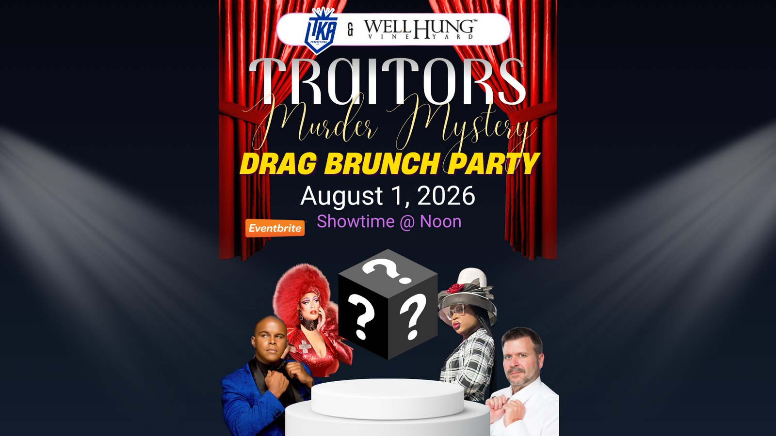 Charleston Drag Brunch: Traitors Murder Mystery Party