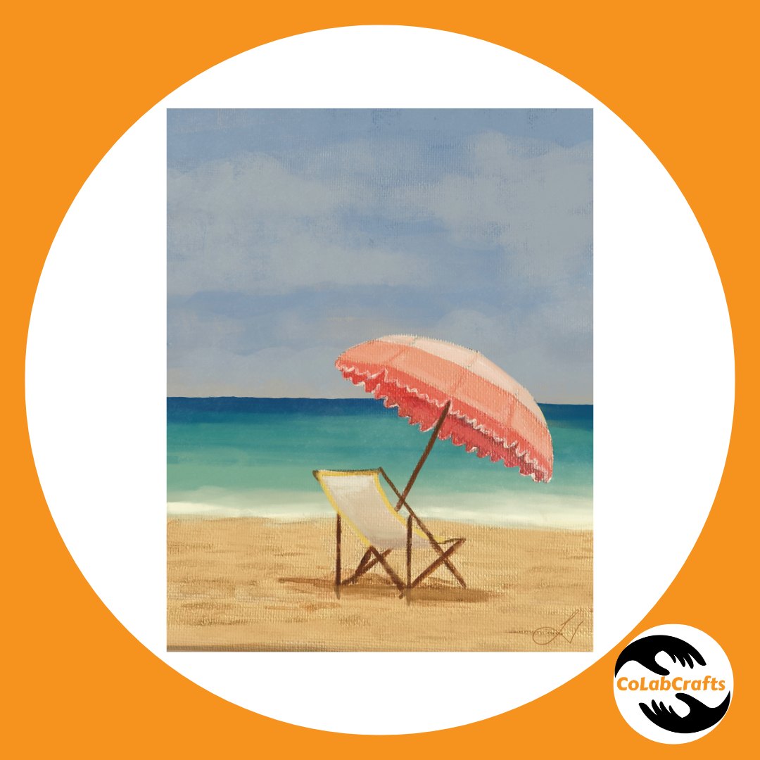 Acrylic Painting Workshop: Beach Relaxing Vibes