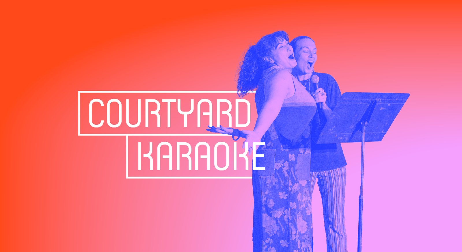 Courtyard Karaoke Summer 2026: August Session