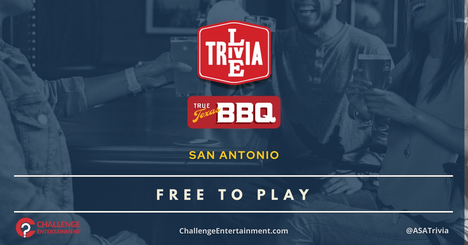 Weekly Live Trivia Night at True Texas BBQ (HEB) – College Park