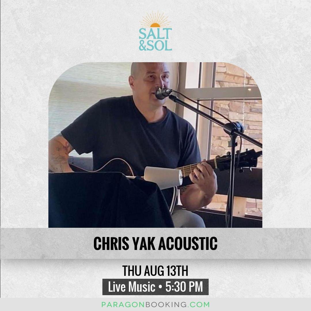 Live Music featuring Chris Yak Acoustic