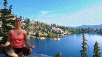 Hike N Yoga at Silver Lake