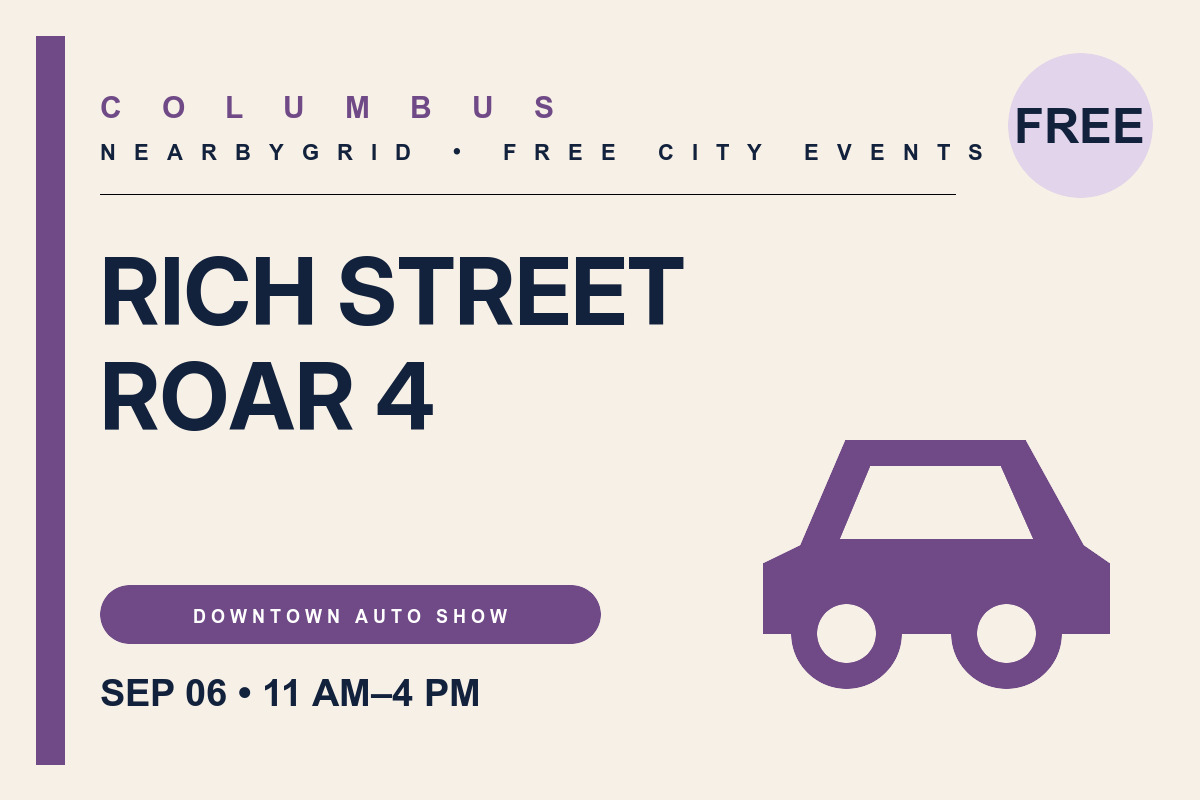 FREE Columbus: Rich Street Roar 4