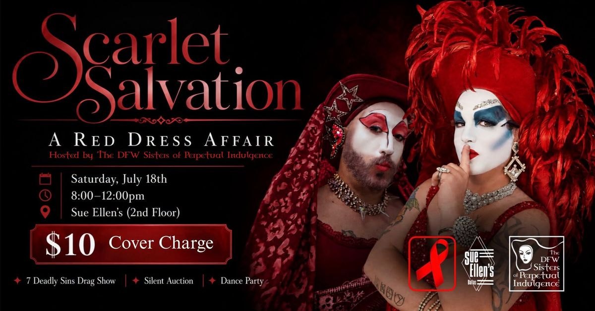 Scarlet Salvation: A Red Dress Affair