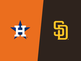 Astros at Padres