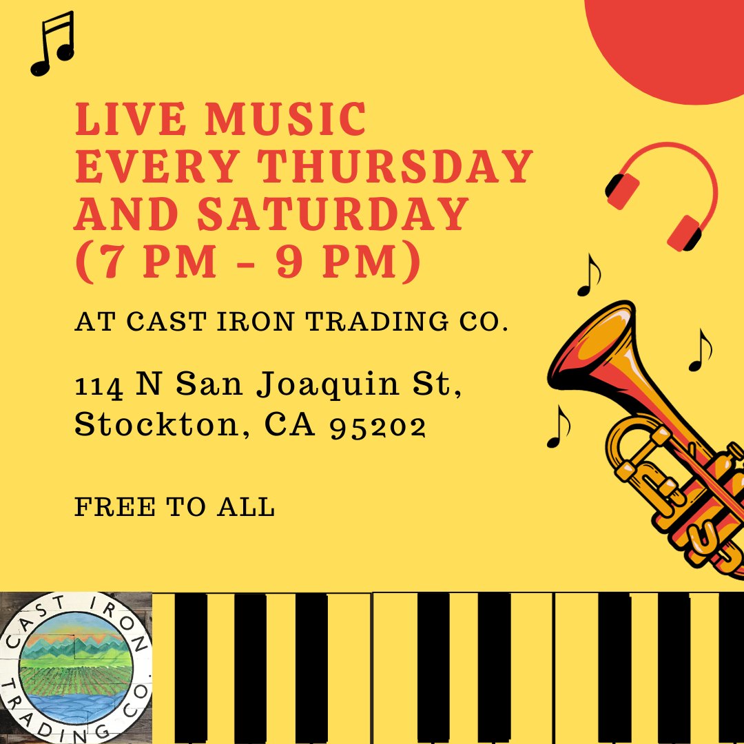 Live Music at Cast Iron Trading Co.