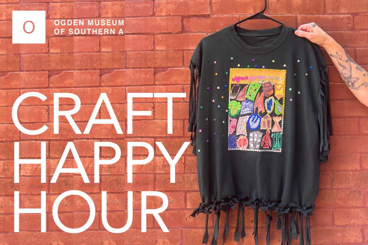 Craft Happy Hour T-Shirt Embellishment with Sylvester West