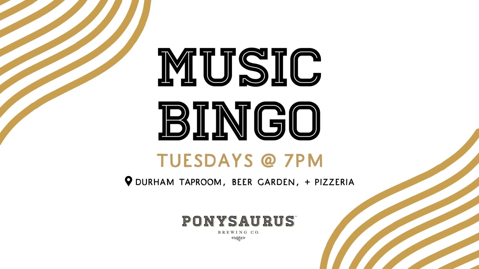 Music Bingo 7-9pm