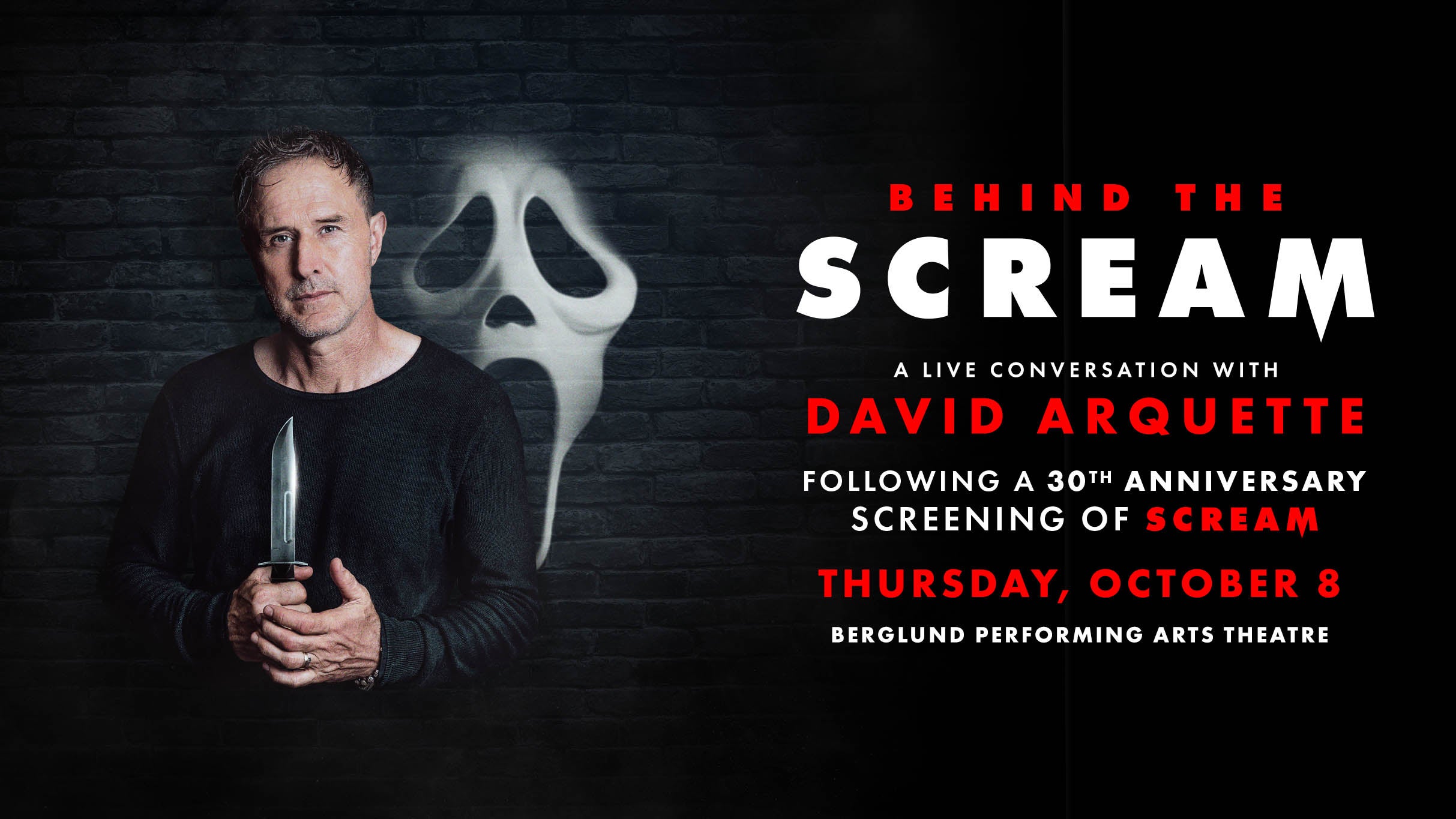 Behind The Scream  A Live Conversation with David Arquette