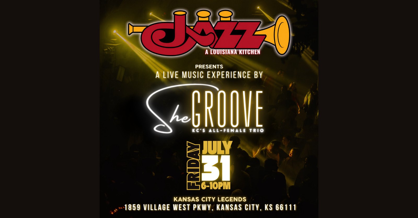 She Groove Live at Jazz: A Louisiana Kitchen, The Legends