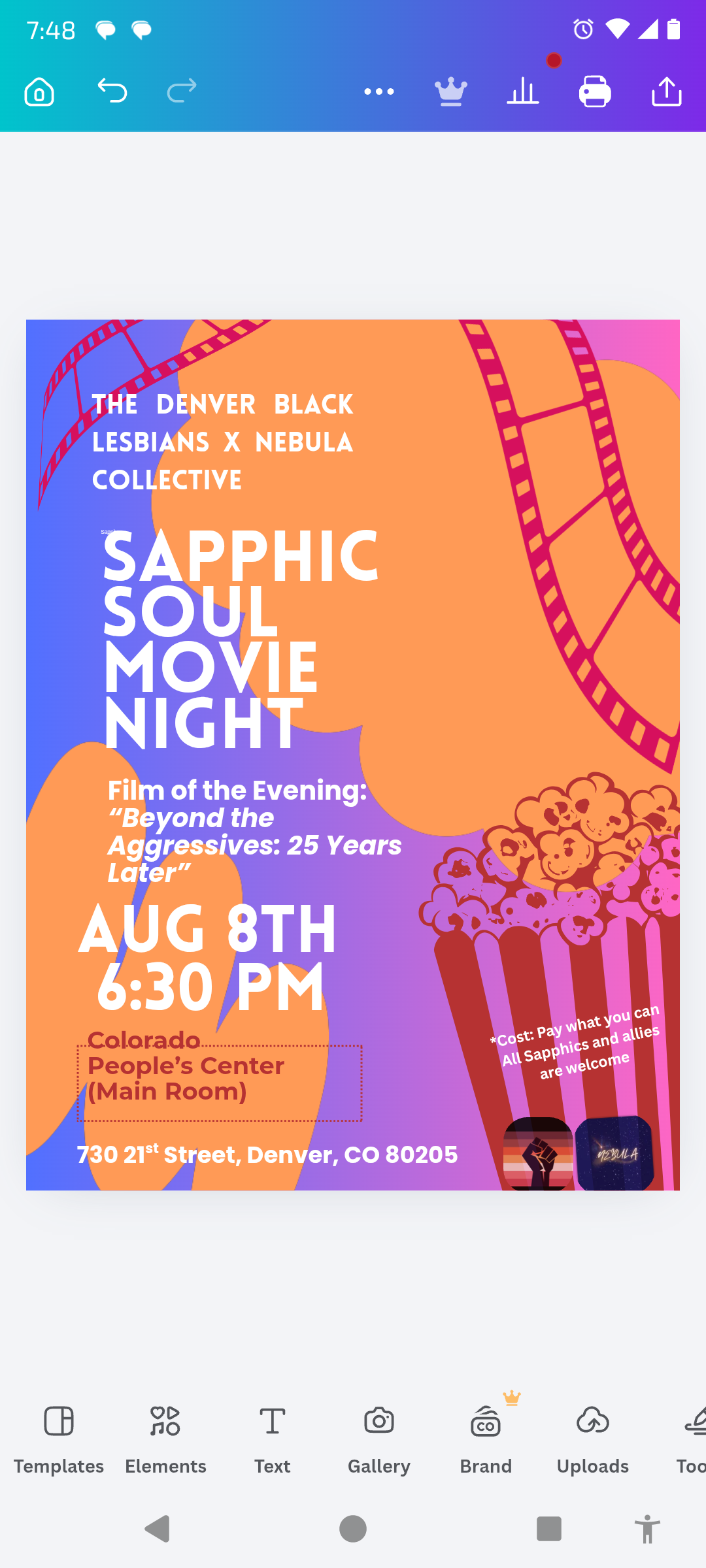 Sapphic Soul Movie Night
