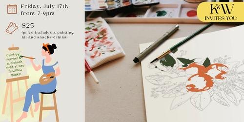 Audiobook Paint Night