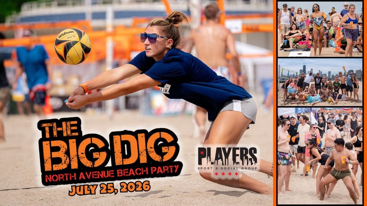 The 18th Annual Big Dig Volleyball Tournament and North Ave Beach Party