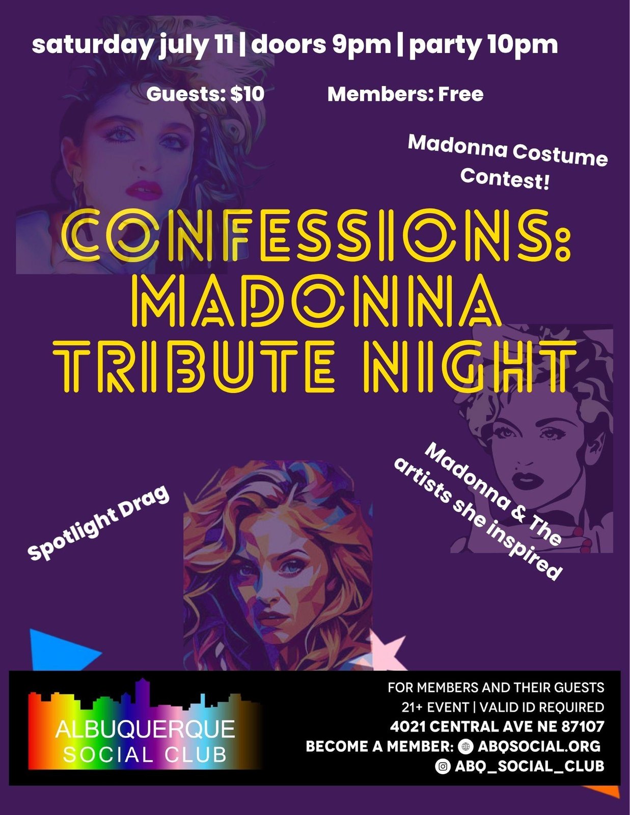 Confessions: Madonna Tribute Night