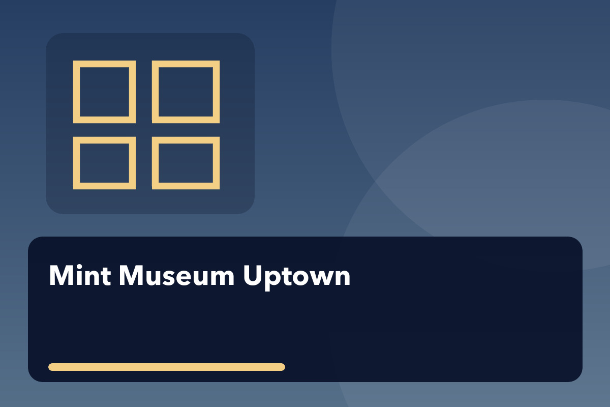 Wednesday Night Live at Mint Museum Uptown