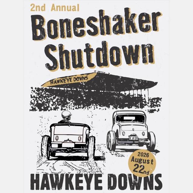 2nd Annual Boneshaker Shutdown Vintage Drags & Car Show