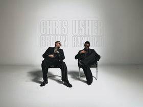 Usher and Chris Brown
