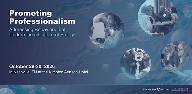Promoting Professionalism in Nashville October 29-30 2026