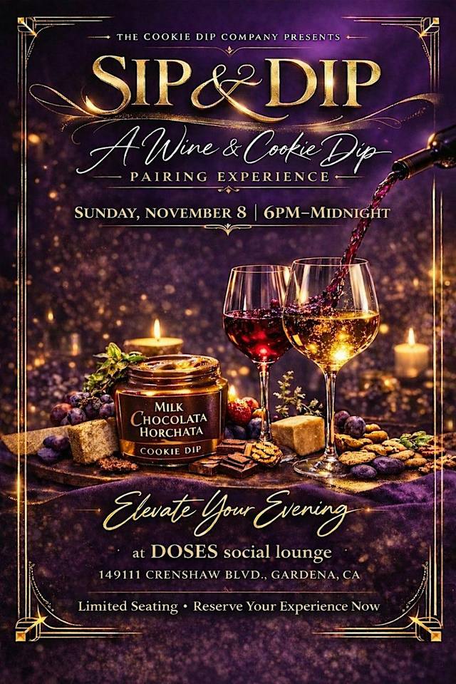 Sip & Dip: Wine & Dessert Pairing Experience