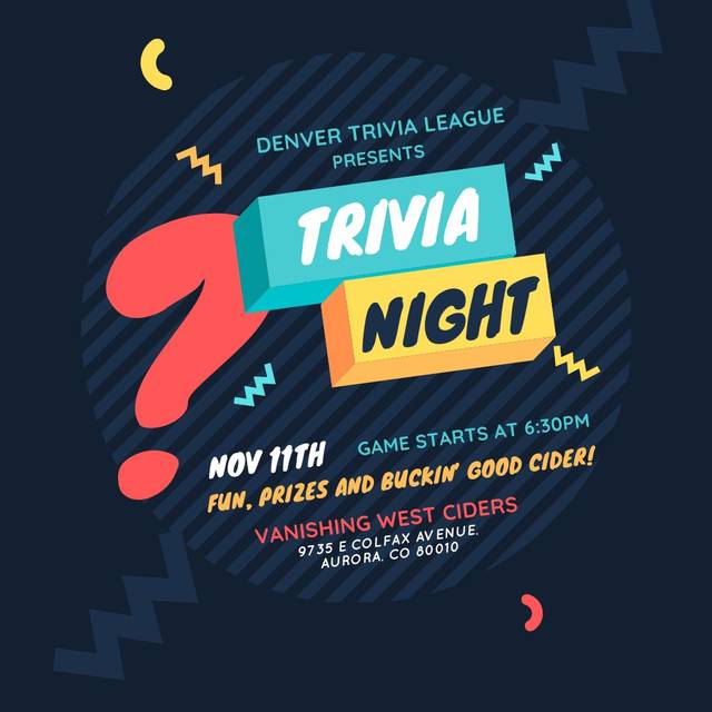 Trivia Night with Denver Trivia League