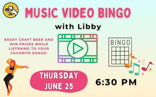 Music Video Bingo with Libby (Lady Justice)