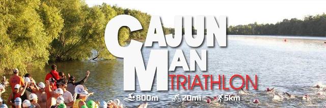 CajunMan Triathlon, Duathlon, Aquabike, Aquathlon & 5K Run