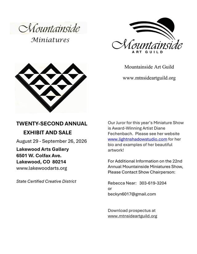Annual Miniature Show Opening Reception