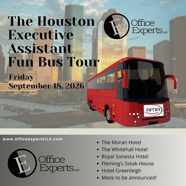 Office Experts EA Fun Bus Tour September 18 2026